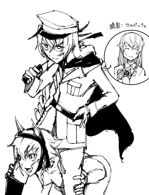 楽しそうなアンツィオ高校
#週末ガルパンお絵描き120分一本勝負
#週末ガルパンお絵描き120分一本勝負20220220 