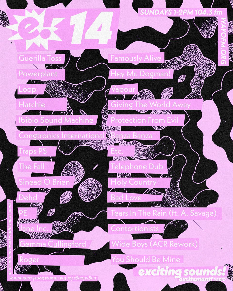 excitement! tweet media