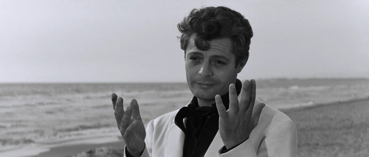 Cryptanics's tweet photo. “Sometimes at night the darkness and silence weigh upon me.”

La Dolce Vita | 1960 https://t.co/1xGVSaeewh