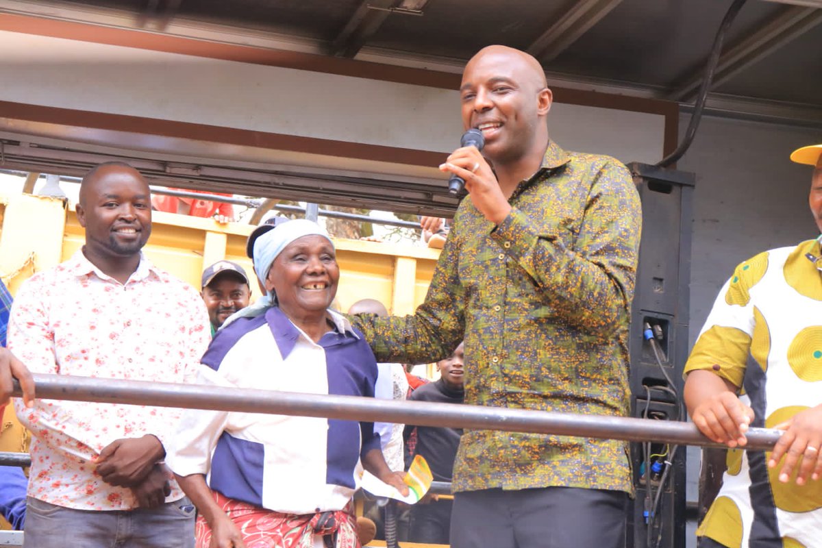 HonKangata's tweet photo. Today toured Gaturi Ward Kiharu selling UDA Murang'a County agenda of healthcare ,Minimum Guaranteed Return for agricultural products and Ward Development Fund. Thanks for your massive support https://t.co/Sr1A1YEsSw