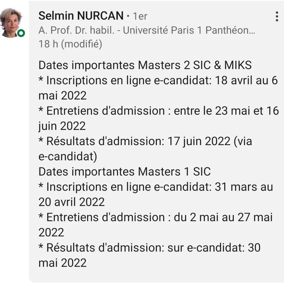 MasterSicParis1's tweet photo. We thank you for your visit https://t.co/mKGhZc86qb
 #ecandidat #master2  #management #alternance #apprentissage #ingenieur  #financier #juriste #sorbonne #insalyon #ece #Bachelor
#systemeinformation #erasmus #cybersecurite  #recherche #bigdata #businessanalyst #systèmedynamique https://t.co/XTGyVDZLP1