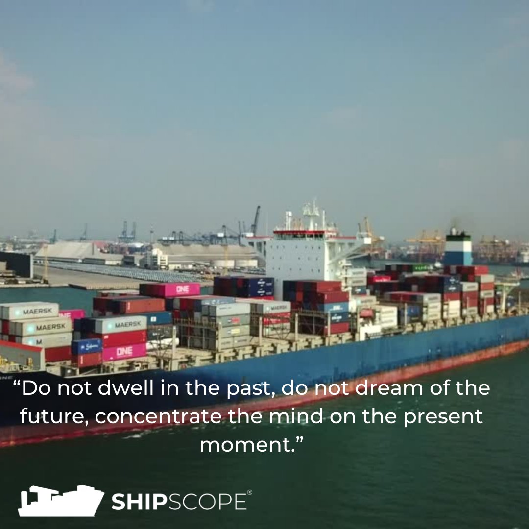 ShipScope's tweet photo. If the plan doesn’t work, change the plan, but never the goal.

#shipping #maritime #seafarers #shipsandshipping #motivation #SundayMorning https://t.co/EwIBG6ZxqO