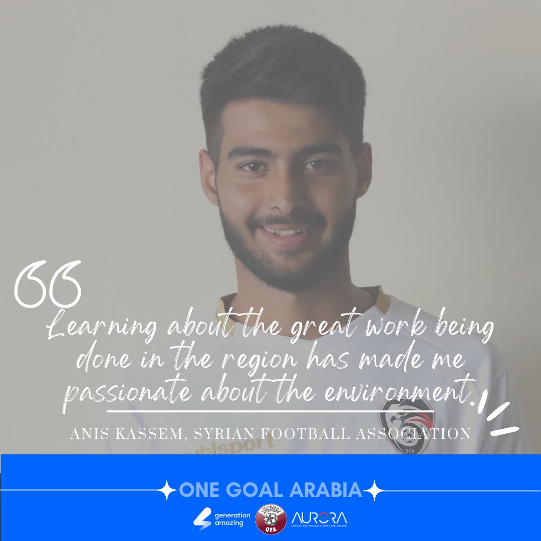 theauroraway's tweet photo. To kick off 2022, we were honoured to have Abdulrahman Almuftah join us from the Supreme Committee for Delivery and Legacy (SC) @roadto2022news 

The workshop aimed to help young footballers understand the wider topic of sustainability. https://t.co/6xMAhtsfsR