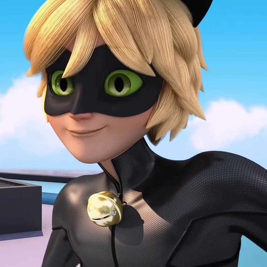 thinking about chat noir 🐾 (@comfortchatnoir) on Twitter photo 