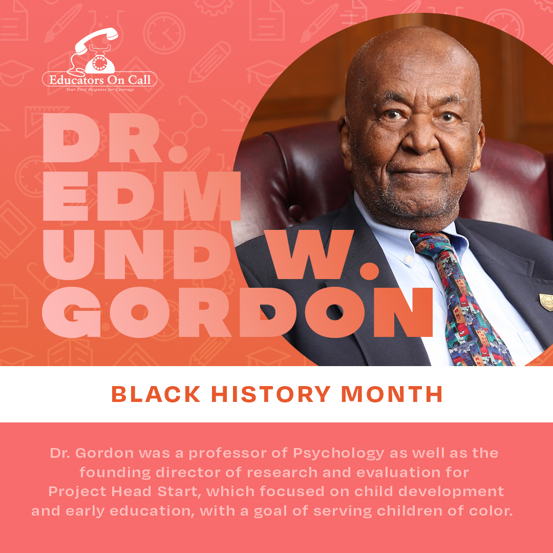 Honoring Dr. Edmund W. Gordon for his contribution towards Black History and education. ✊🏿💛

#blackhistorymonth #blackhistory #blackgirlmagic #blackexcellence #bhm #love #melanin #blm #black #edmundgordon #education #educators #blackeducators #blackteachers #teachers