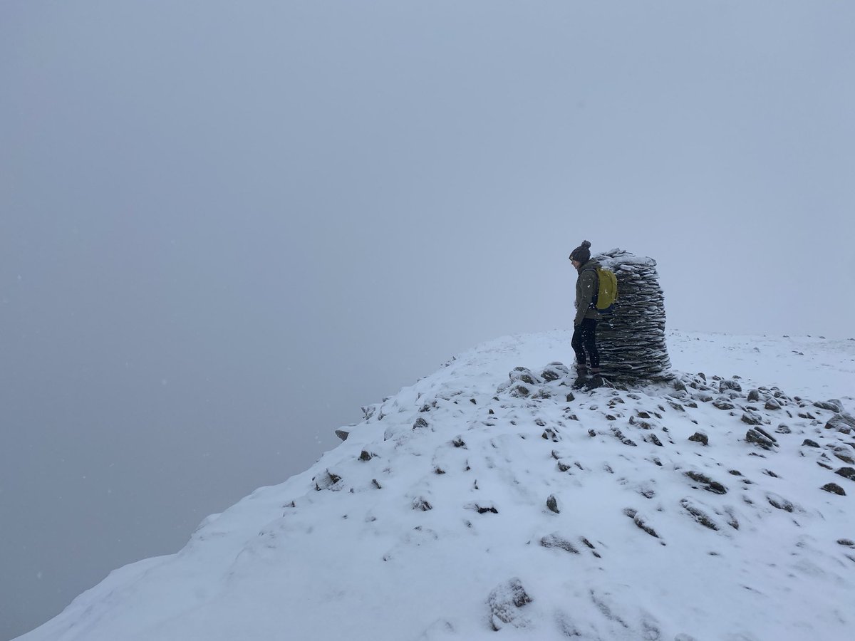 mattmdavies's tweet photo. A glimpse of winter on Dale Head summit before the weather turned wild again https://t.co/HaTBFKBTfM