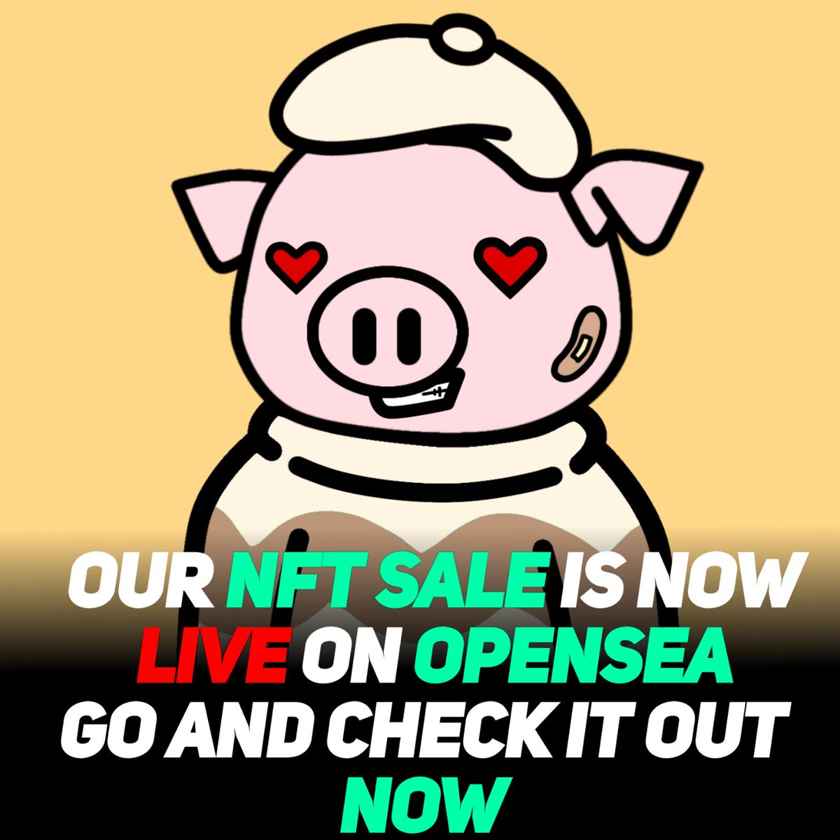 goofypigs's tweet photo. Each Goofy Pig is a unique and virtually handmade art image.

Let's make our art into your digital asset.🚀
#NFTCommunity #NFTartist #NFTCollection #NFTs https://t.co/OysAunqsIn