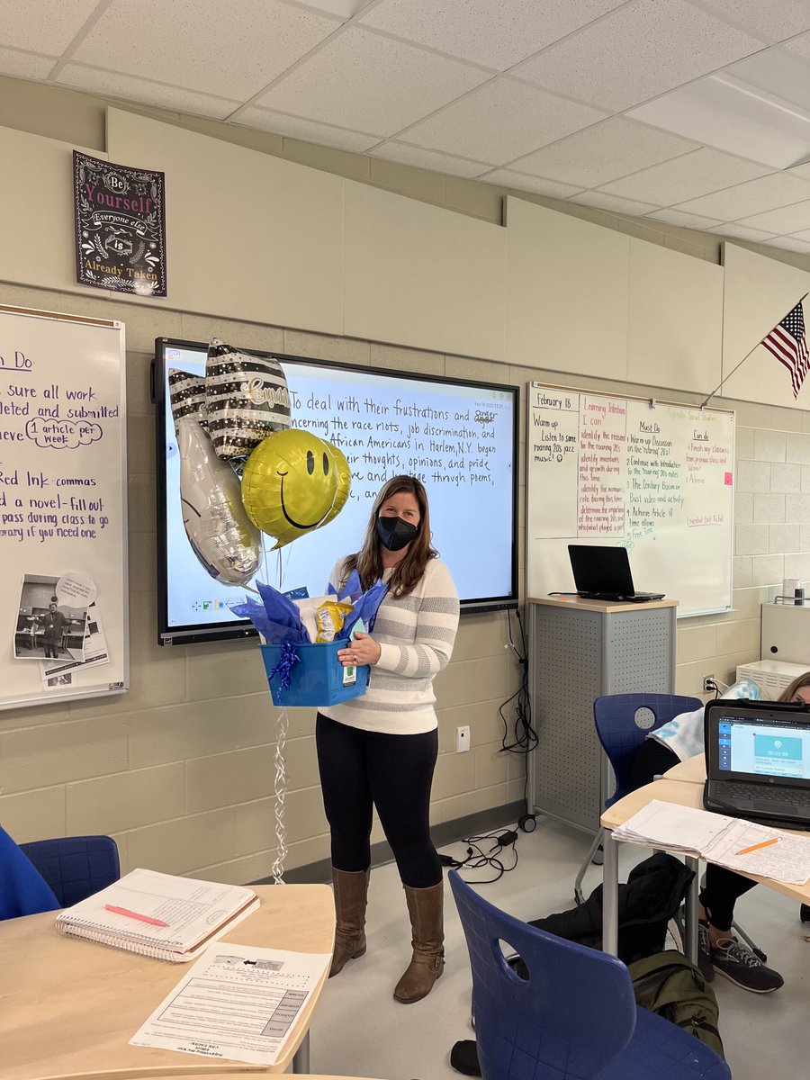 Congratulations to the amazing Ms. Hamby for being Tagged by the Superintendent! ⁦<a href="/PAMSPanthers/">PAMSPanthers</a>⁩