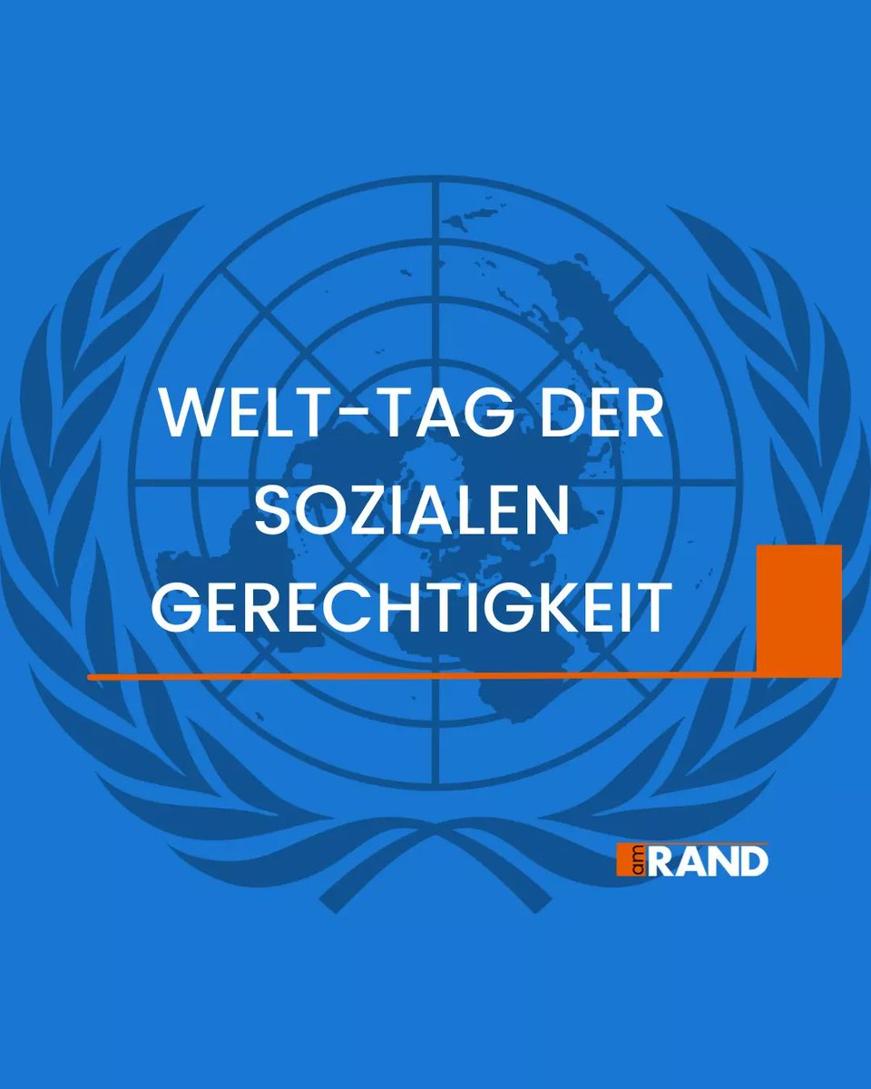 Heute ist #SocialJusticeDay! 

Am 20. Februar jeden Jahres wird am Welt-Tag der Sozialen Gerechtigkeit an die Achtung der #Gleichbehandlung aller Menschen gedacht. In großen Teilen der Welt herrscht allerdings das Gegenteil: Soziale Ungleichheit.