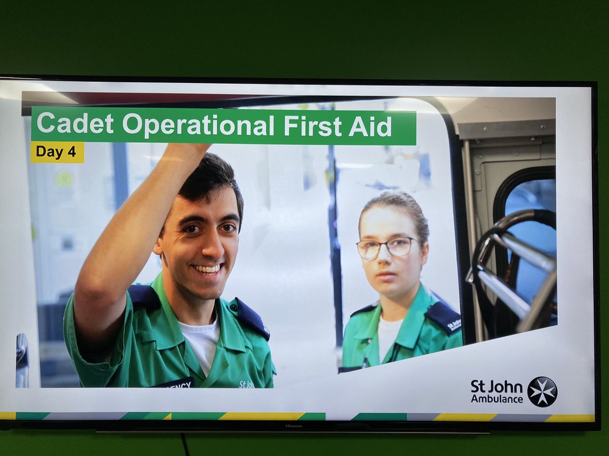 Pam Wood💙 (@pam_wood_leics) on Twitter photo A successful <a href="/stjohnambulance/">St John Ambulance England</a> Cadet Operational First Aider Course in Leicester. Congratulations to the cadets who have worked hard over the course & have been a privilege to train. Thank you to <a href="/Parker1Sam/">sam parker</a>, @SJA_Harry for helping to train and to the assessors. @SJAVolTraining A successful <a href="/stjohnambulance/">St John Ambulance England</a> Cadet Operational First Aider Course in Leicester. Congratulations to the cadets who have worked hard over the course & have been a privilege to train. Thank you to <a href="/Parker1Sam/">sam parker</a>, @SJA_Harry for helping to train and to the assessors. @SJAVolTraining