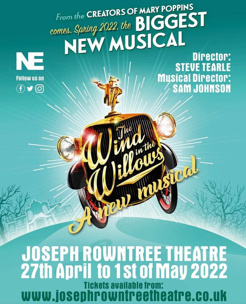 sammarkjohnson's tweet photo. Next up, ‘Wind In The Willows’ with NE at the end of April. Really looking forward to getting stuck into this one, it’s a fantastic score! Starting next week 📖

#windinthewillows #musical #stilesanddrewe https://t.co/dZ2LD7nnCm https://t.co/BO5DFd5uWd