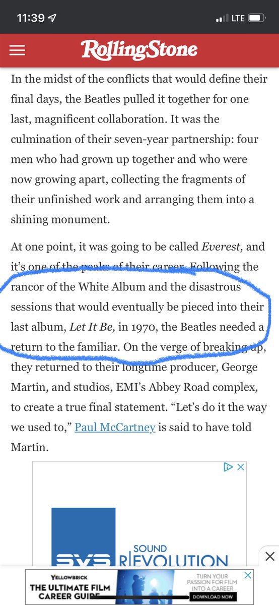 ⁦<a href="/RollingStone/">Rolling Stone</a>⁩ ⁦you need to go back and fact check now that the truth is out 
<a href="/thebeatles/">The Beatles</a>⁩