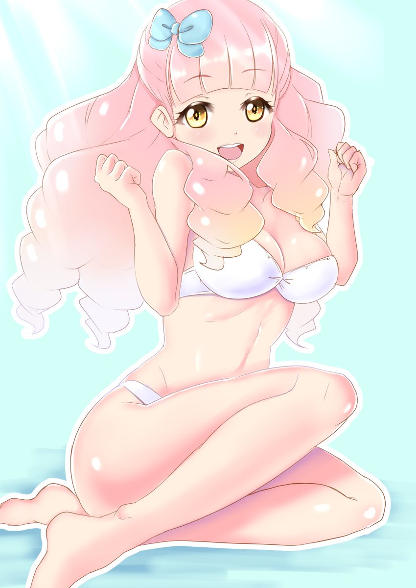 #くそ寒いので水着絵を貼る 