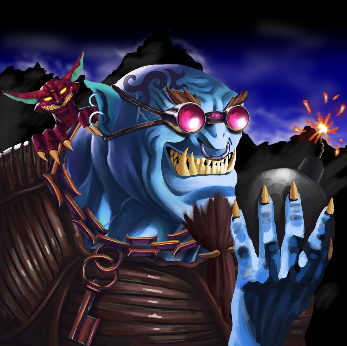 As effective as engineer devices are, they sometimes fail catastrophically. If you have an engineer in your party, better keep them at some distance ....
#NFT #NFTartist #Everlorn #Metaverse