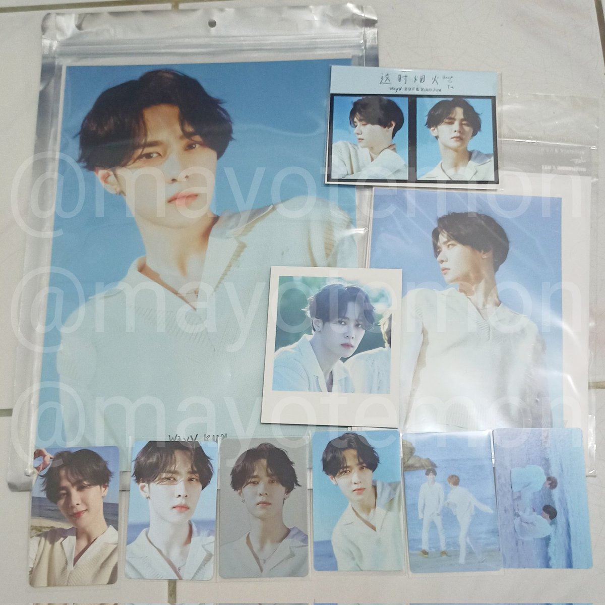 mayyokun's tweet photo. Back to you merch complete! #wtp #kun #wayv #backtoyou #thereasonwhyimsingle #lol https://t.co/3JFeK9B3wu