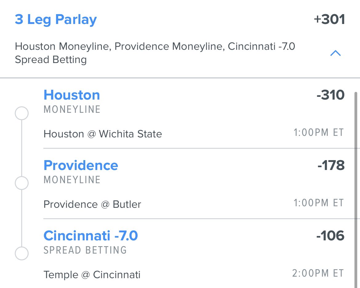 GamblerTherapy's tweet photo. More Doggy.. Really just going out on a limb with Cincy today against a tough temple team. Temple has lost 2/3 and cincy will be wanting revenge from last matchup. Houston is going to come out with a chip now that SMU is breathing down their neck. #DoggyPlays #GamblingTwitter 🐶 https://t.co/VLPzqHajri