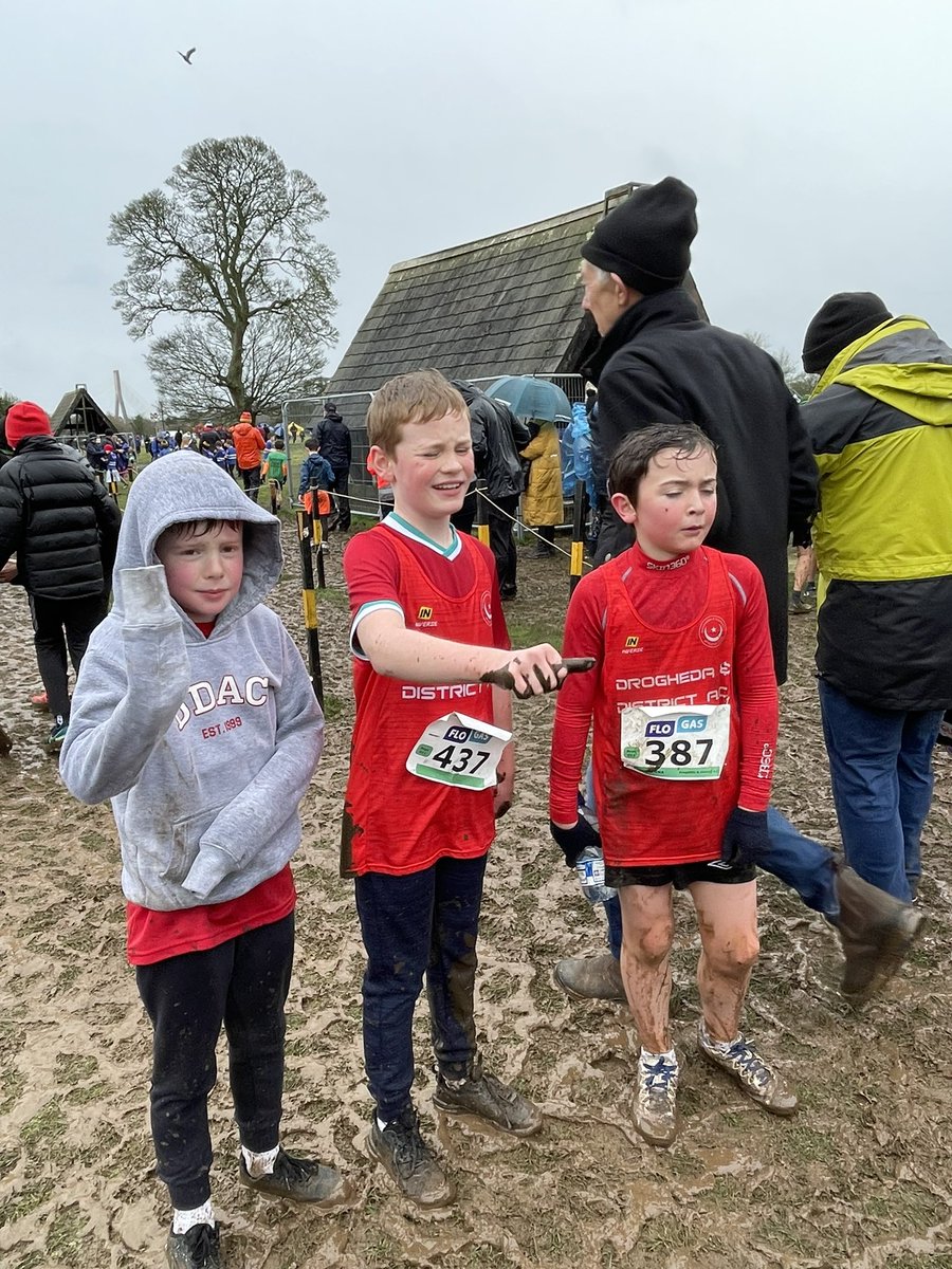 Great fun in the muck at Rás na hEireann today, not for the faint hearted. Thanks to <a href="/DunleerAC/">Kevin Matthews</a> for making the best of the conditions.