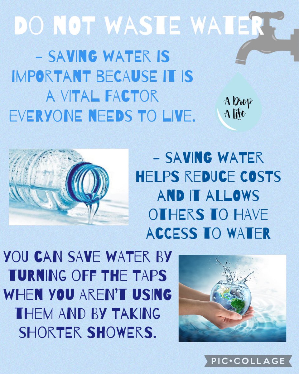 savetheearth704's tweet photo. saving water helps everyone! #savewater #protecttheplanet #SaveThePlanet https://t.co/IzsMCEXZlO