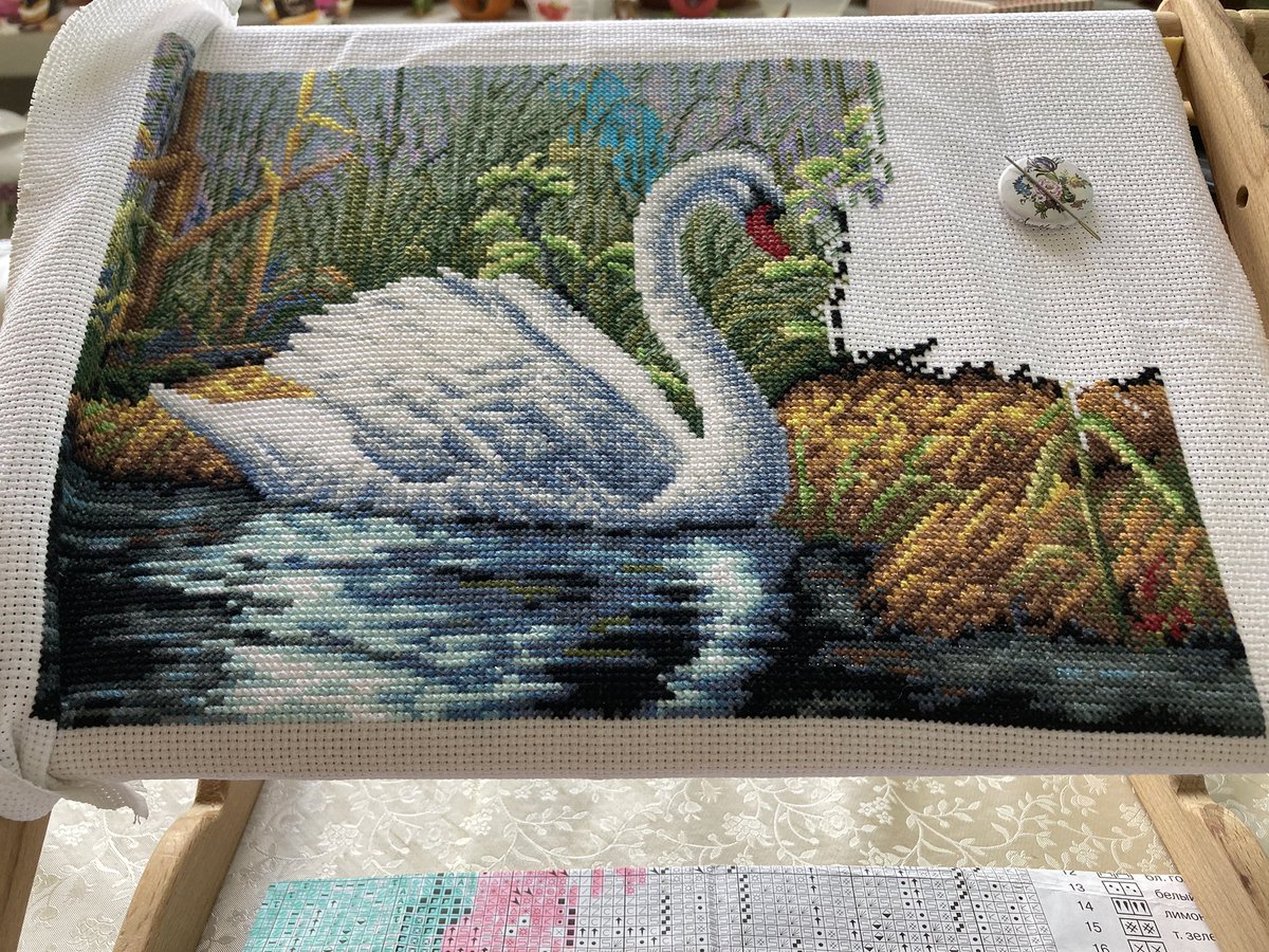 Melody_Muse's tweet photo. Almost there! #ModernNoldo #embroidery https://t.co/vBfOw49mt5