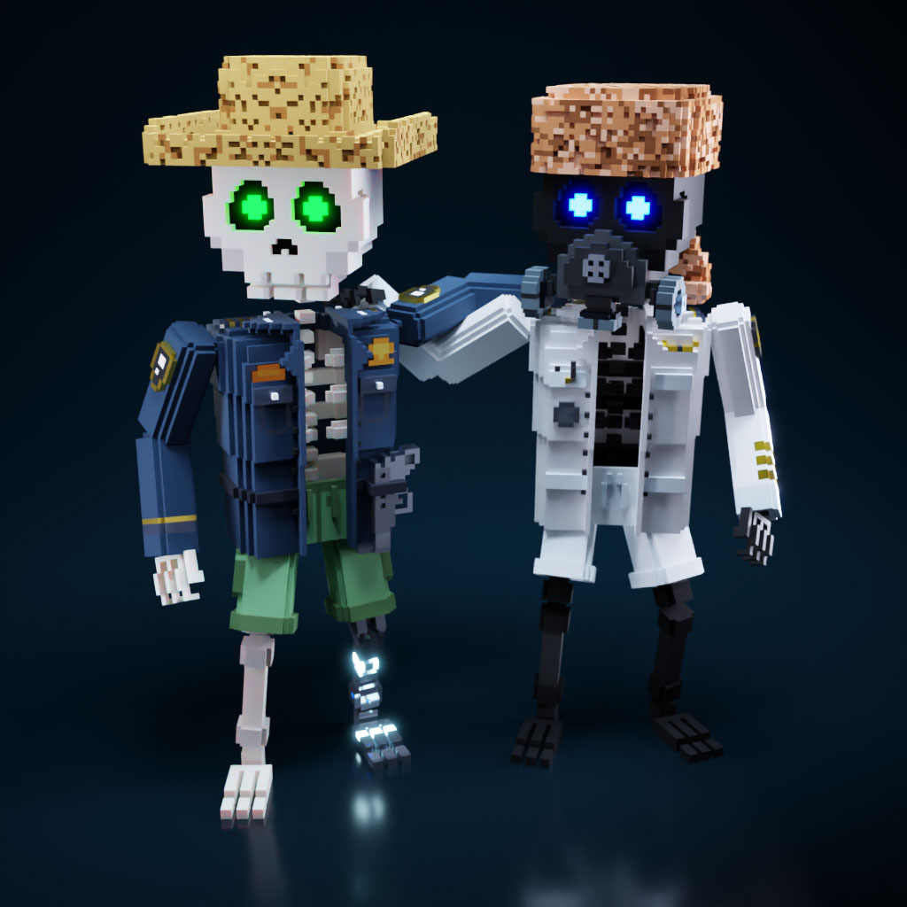 Skeletonz Gang tweet media