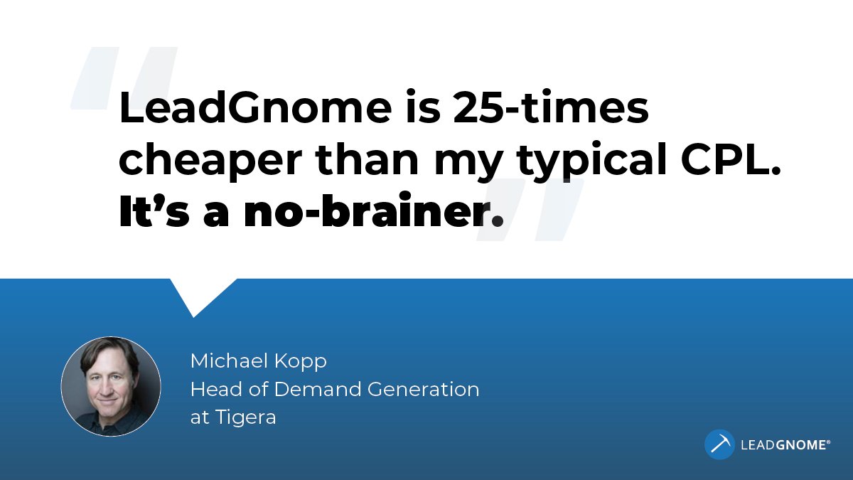 Learn how LeadGnome seamlessly integrated with <a href="/tigera/">Ahmed Tiger</a>'s Marketo instance to deliver #results that make this partnership a "no-brainer": bit.ly/2KvUEeF #datamining