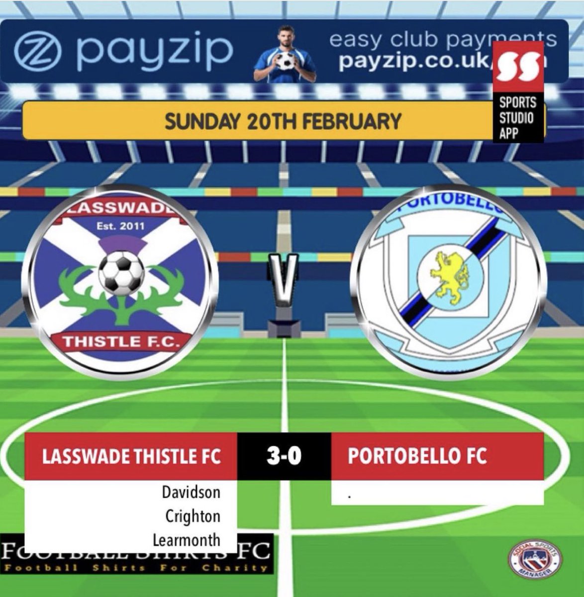 LasswadeThistle FC - The Official Account tweet media