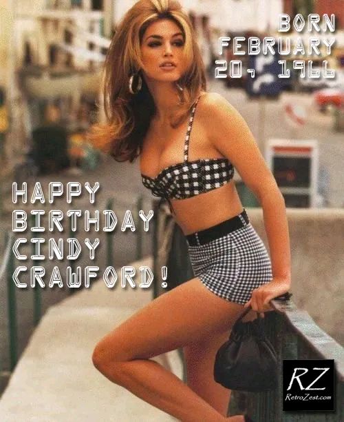 Happy Birthday to Cindy Crawford! 