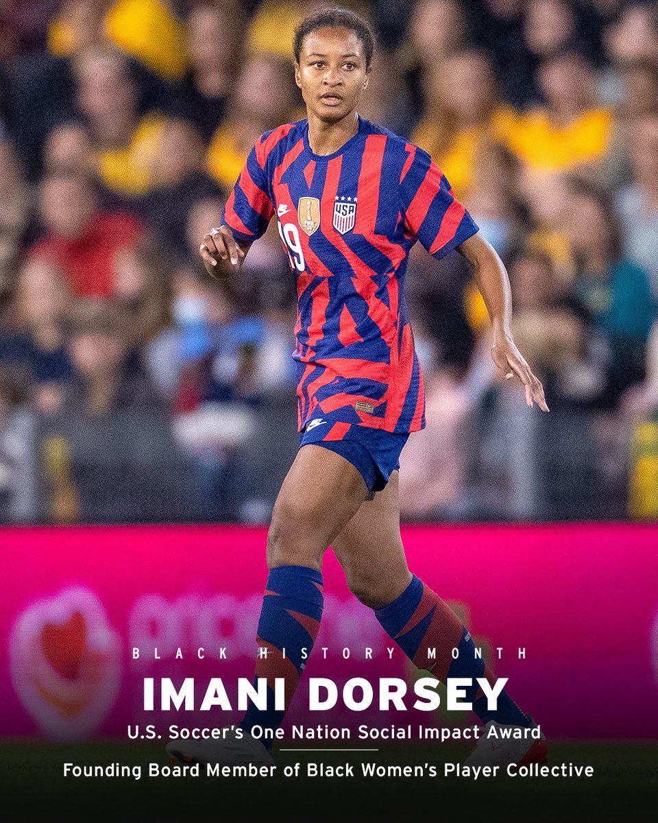 Duke Women's Soccer (@dukewsoc) on Twitter photo We are celebrating #BlackHistoryMonth by highlighting athletes before us.
<a href="/Imdorsey96/">Imani Dorsey</a> was a trailblazer at Duke and continues her efforts promoting access for Black girls in soccer 💙 We are celebrating #BlackHistoryMonth by highlighting athletes before us.
<a href="/Imdorsey96/">Imani Dorsey</a> was a trailblazer at Duke and continues her efforts promoting access for Black girls in soccer 💙