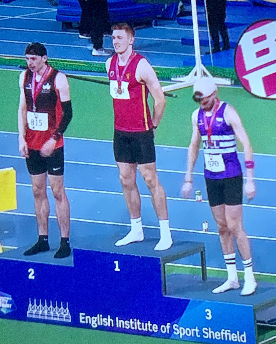 MSFLtd's tweet photo. Well done to @JoshW02 on winning Gold at the @BUCSsport athletics championship today 👏 👍
Brilliant achievement 🥇
#youthtalentprogramme #englandathletics #britishathletics #triplejumping #triplejump #goldmedal #Championships #BUCSNationals #winner https://t.co/ZHJgP9MXho