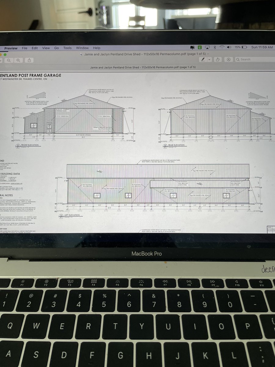 Building a new shop this summer trying to decide on colour, thinking of black roof black trim and dark blue walls has anyone seen this? Have a picture of one? Retweets appreciated