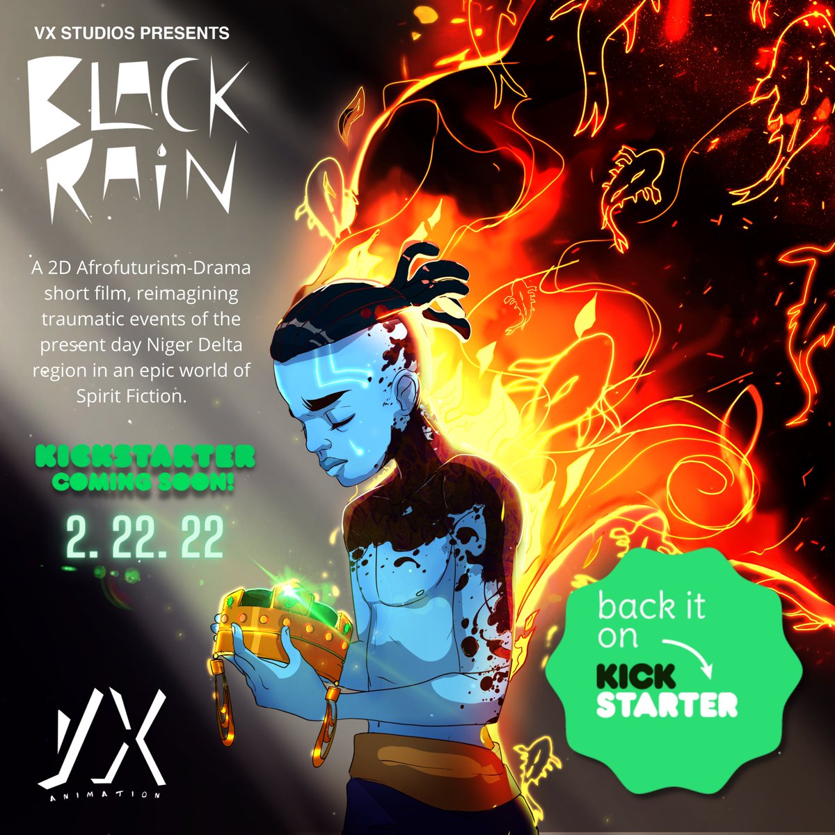 vxcomics's tweet photo. Pictures of Niger Delta vs the world of Esan! BLACK RAIN is more than a cartoon! It’s a voice to the silenced and a stand for real changes, telling our story to the world!

Sign up for Kickstarter: https://t.co/5MorKqf7OG https://t.co/je6jarpxzW