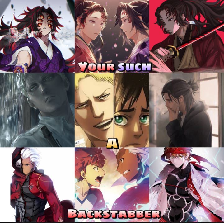ObigoatO's tweet photo. Anime  Backstabbers that actually had a good reason for backstabbing?.. https://t.co/vVYDobJvNR