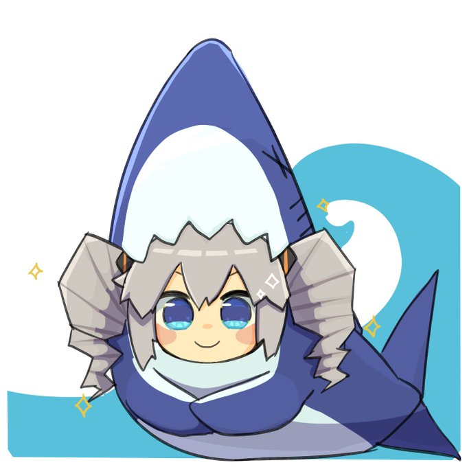 「shark costume」 illustration images(Latest｜RT&Fav:50)｜4pages