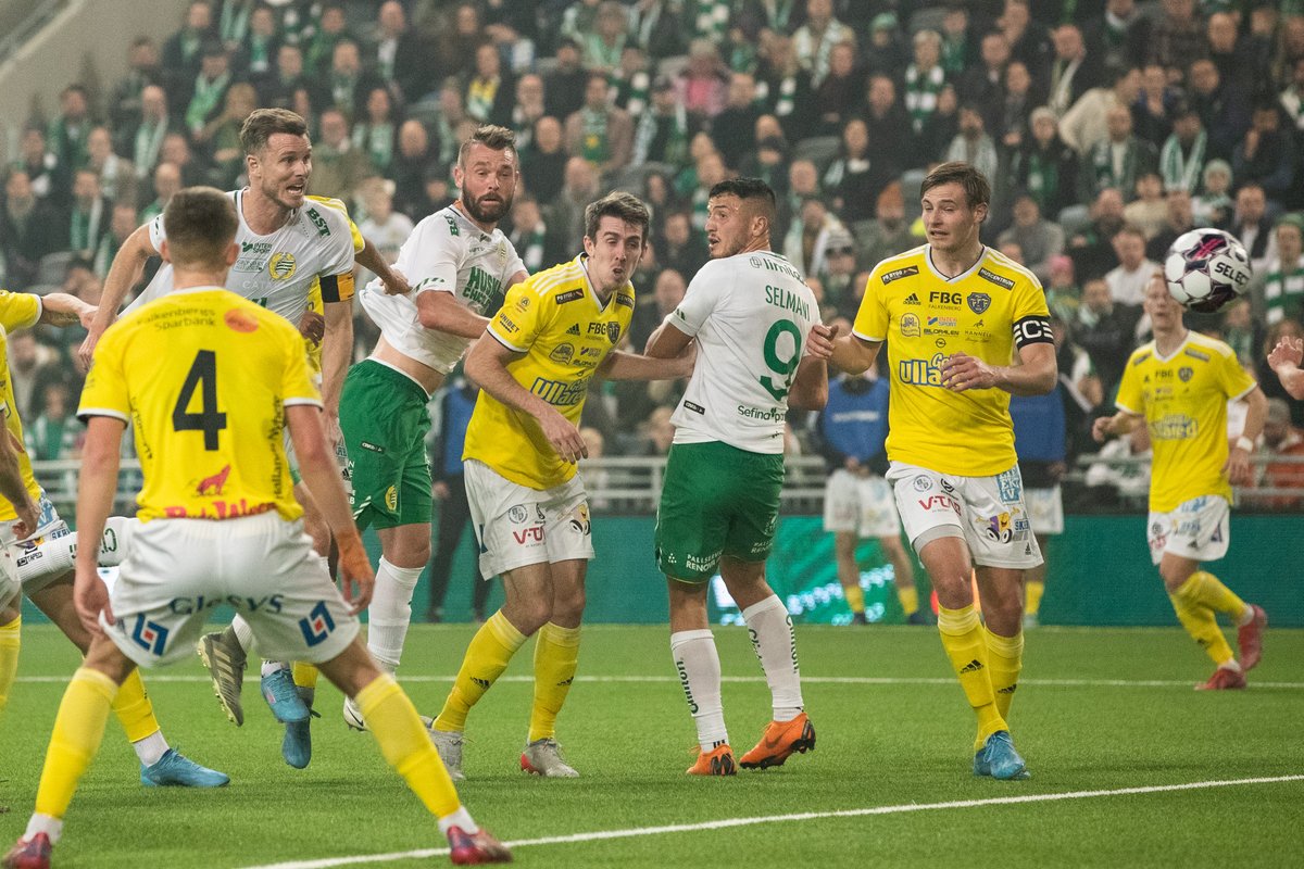 hammarbyfotboll's tweet photo. #HIFFFF | 2-0 | #Bajen https://t.co/6HgLwV7RRs
