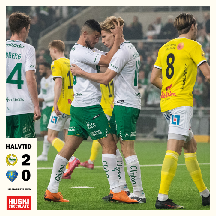 hammarbyfotboll's tweet photo. Paus. Hammarby har en tvåmålsledning i cuppremiären, efter snabba mål signerade Gustav Ludwigson och Richard Magyar.
#HIFFFF | 2-0 | #Bajen https://t.co/rA3bwZOXmc