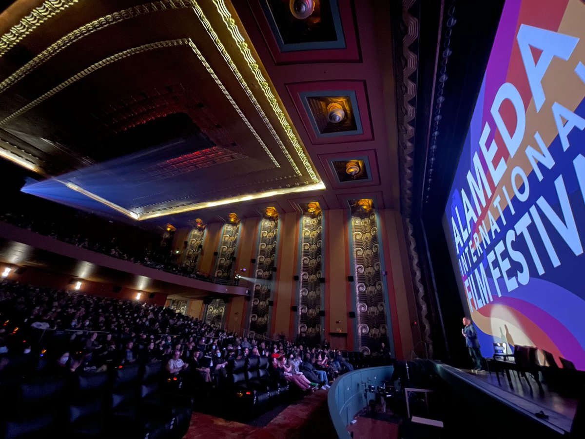 Had an amazing screening last night in the historic Alameda theater! Mad God with Phil Tippett! #AIFF #alamedafilmfest #AIFF2022