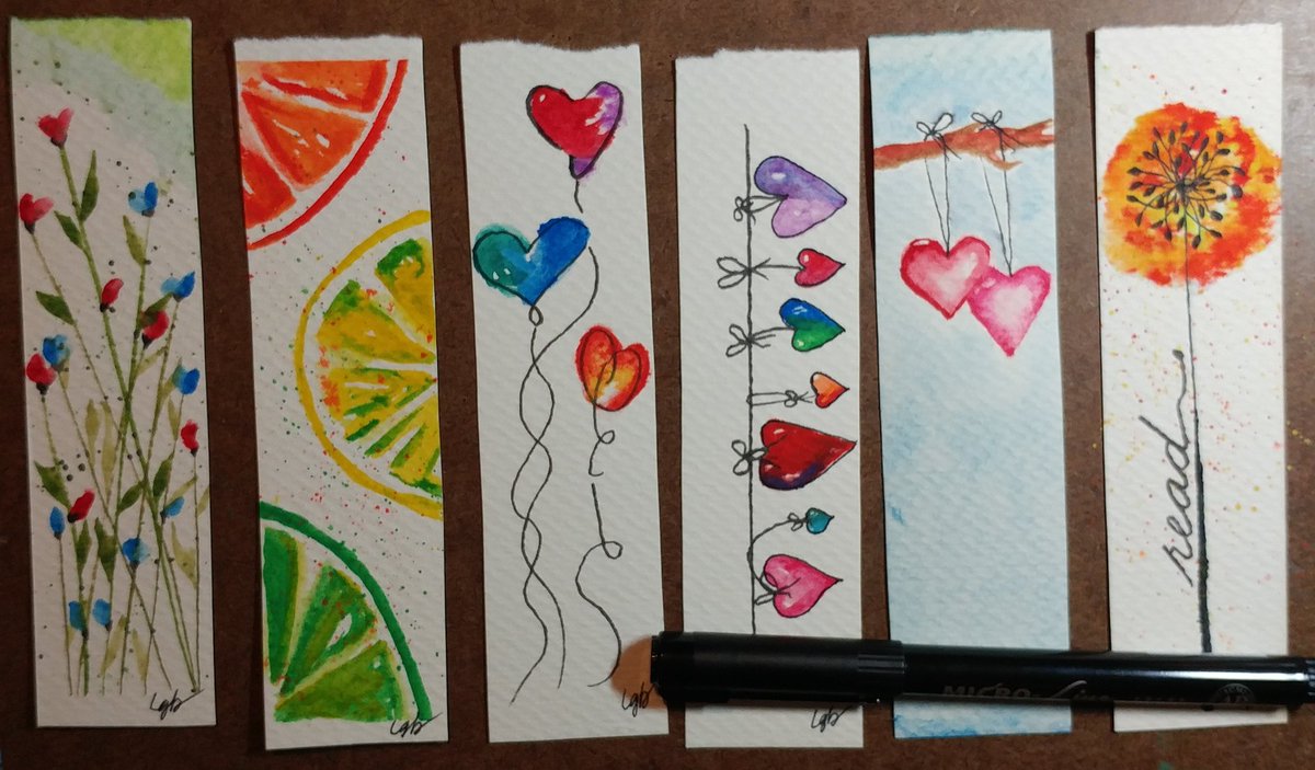 Selling bookmarks to raise funds for a nonprofit this month. $5 ships one to your door if you're in the US. Ping me if you'd like one.
