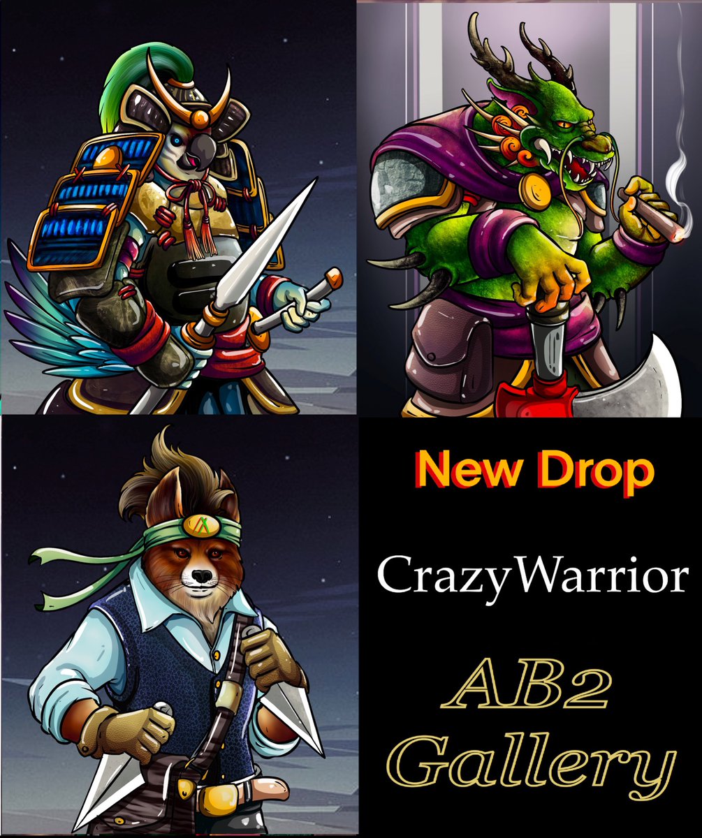 3 characters left

🤺⚔️CrazyWarrior🤺⚔️

ab2.gallery/u/crazywarrior

discord.gg/gcDFX2V2g8

Available on 
<a href="/AB2_Gallery/">AB2 Gallery</a>

#CrazyWarrior #AlienCrazy #ALGO #Algorand #Algofam #AlgoNFT #Ab2gallery #NFTs #NFTCommunity #NFTdrop #NFTcollection