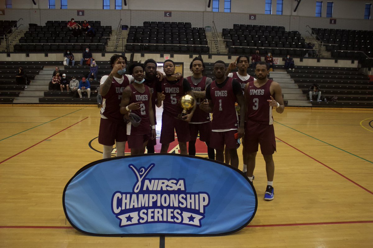 NIRSAR1Report's tweet image. Congrats to our Men’s tournament champions from HBCU University of Maryland Eastern Shore! @NIRSAChamp