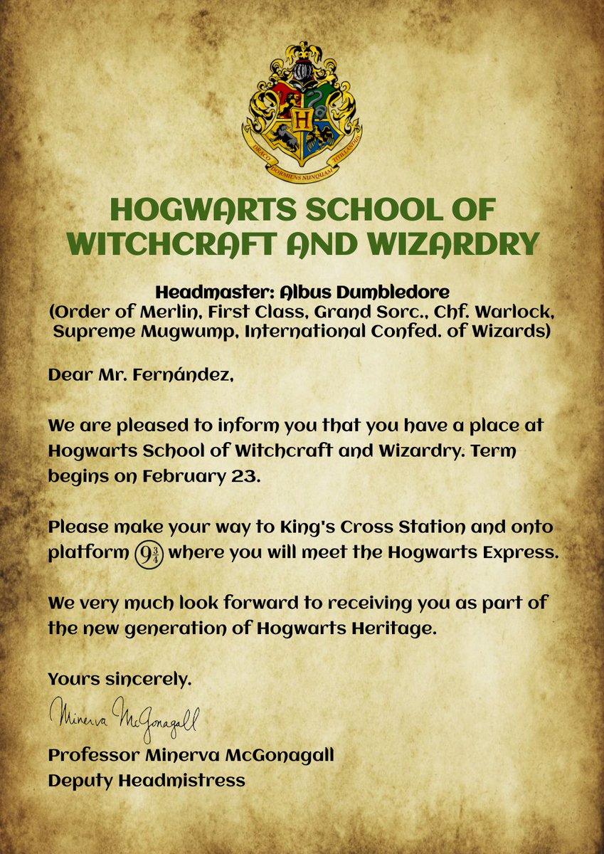 teachermradrian's tweet photo. ⚡️Para #Gamificación de Harry Potter o una sorpresa al alumnado, comparto plantillas: carta de Hogwarts  y cartel del Ministry of Magic. Hecho con #genially, reutilizable para editar a vuestro gusto.
➡️https://t.co/Yl1GVUiObL
➡️https://t.co/GiAs8hH1dn https://t.co/mGdwMyk8sQ