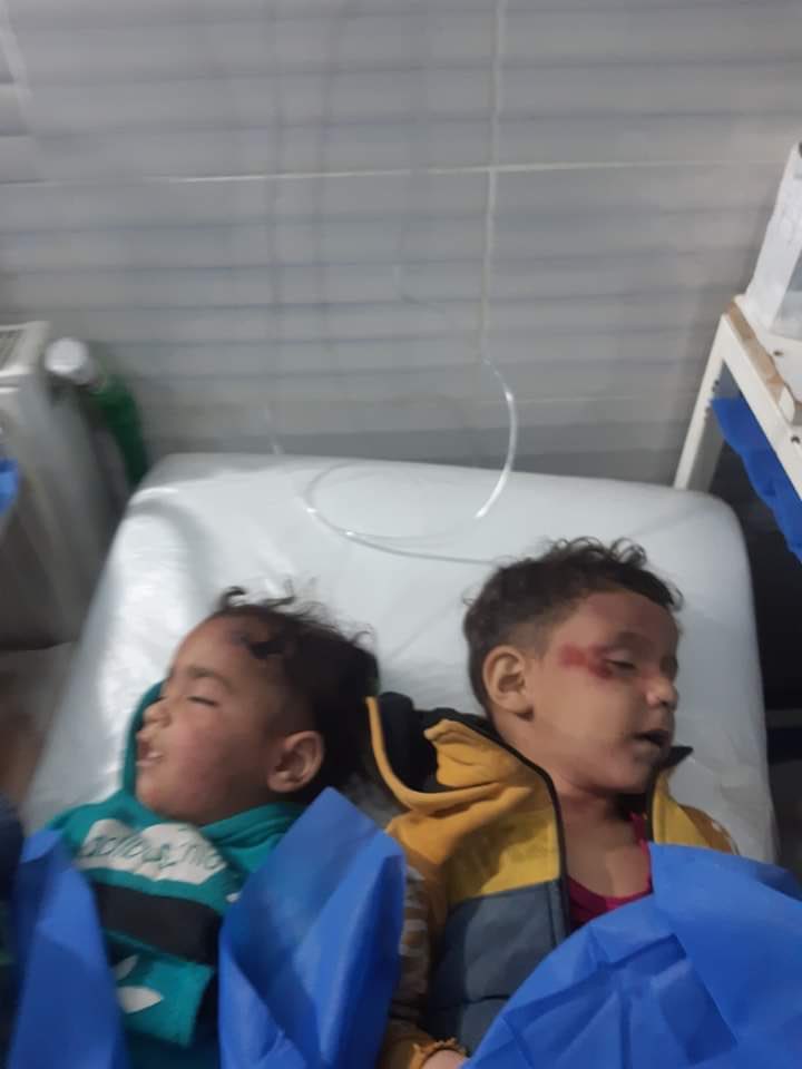 EdlibNN's tweet photo. A terrible crime :: Two children have been murdered ( Khaled Al Hamwi 3 years and his cousin Fatema Al Hamwi ) by unknown assailant after kidnapped them yesterday in Alwafaa refugees camp in Idlib province north. https://t.co/hJTE17efjq