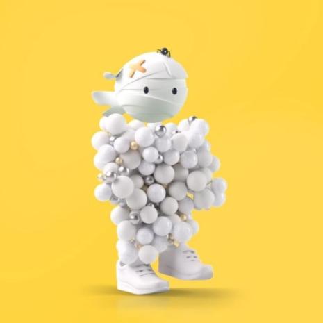 bnbMuskhh's tweet photo. @Imaginary_Ones I think the balloon man is very beautiful. Today's NFT market needs this kind of NFT like art. I like this IO, the white ghost https://t.co/wfc2KACwav