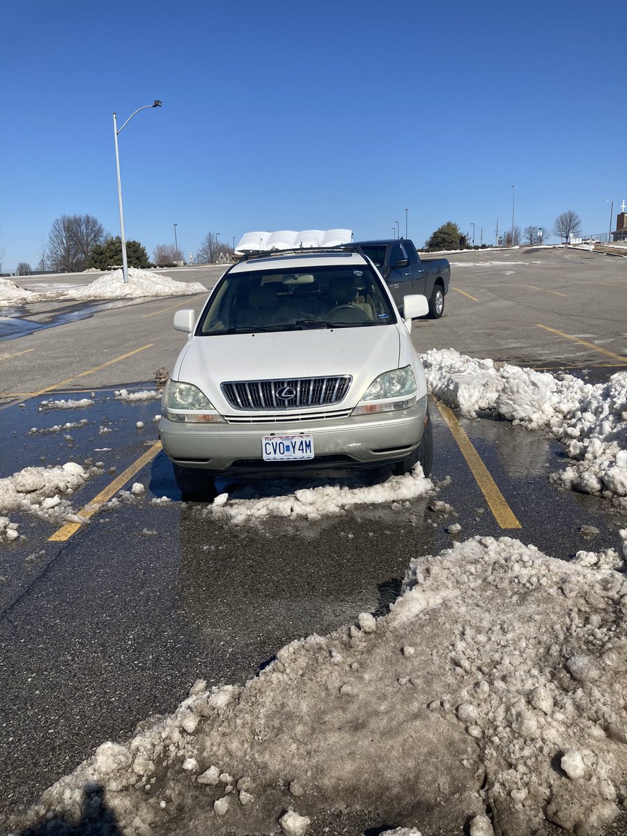 Let me tell you what kind of man coach Lowe is, my daughter came home from state wrestling to find her car like this in parking lot-this morning came over to shovel it out and Coach Lowe beat me to it! @BSmoWrestling <a href="/TheBSWildcats/">BSHS Wildcats</a> <a href="/WildcatsBSHS/">BSHS Wildcats</a>
