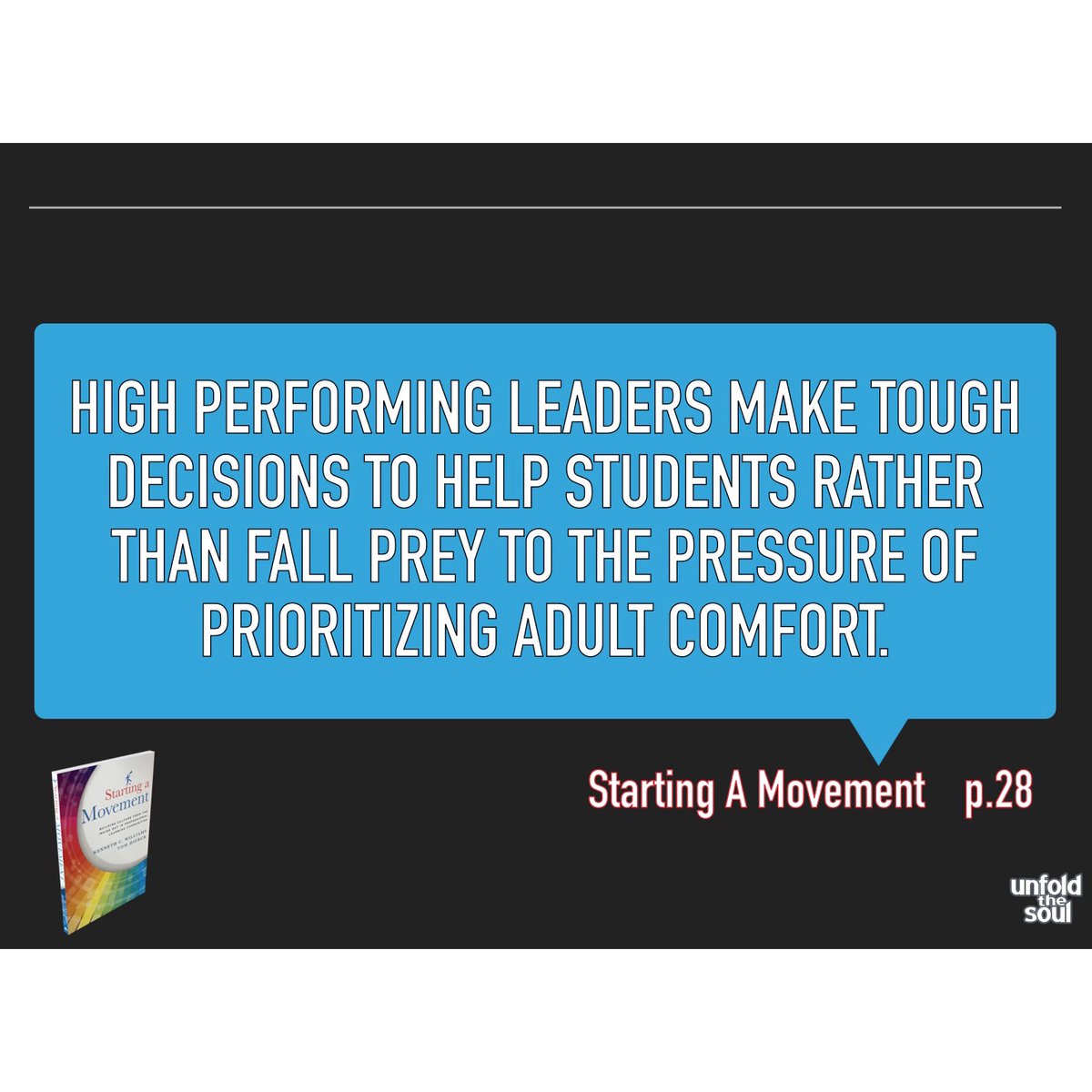 An under appreciated aspect of leadership is the need for the leader to make tough choices. #StartWithTheCROWN #atplc #leadership  #suptchat #RuthlessEquity #k12schools  #Equity #THATSchool