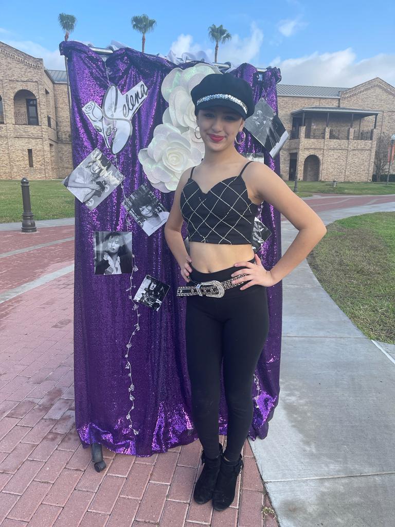 Lauren Tharpe (freshman) portrayed her idol, Selena Quintanilla, for her Individual Performance. She got 2nd Place at Regionals and will be advancing to State. Sponsored by Mrs. Cosay. https://t.co/TriUFKXwOj