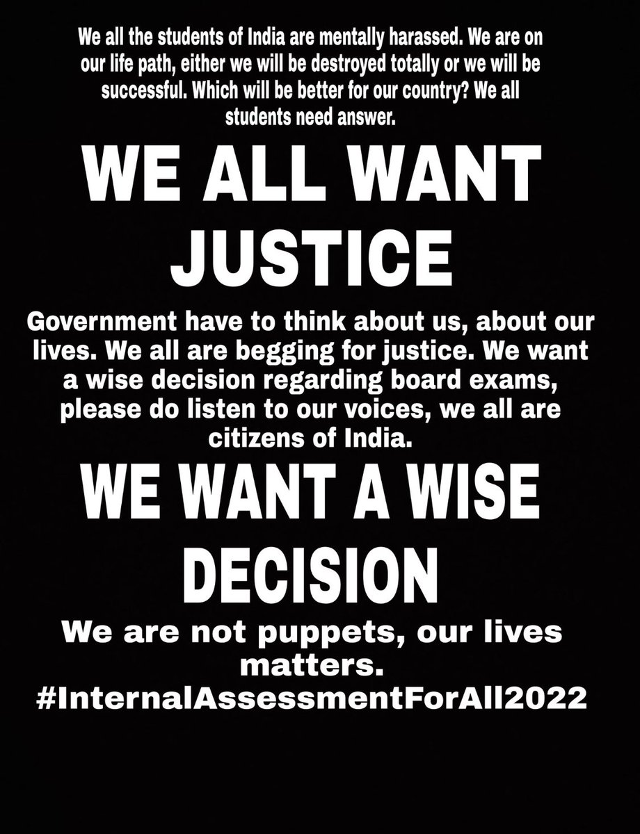 Omaarpit_18's tweet image. We want justices #InternalAssessmentForAll