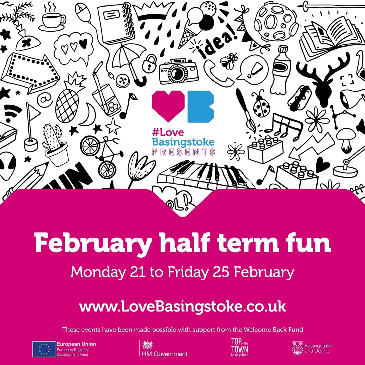 I am really proud of the <a href="/LoveBstoke/">Love Basingstoke</a> Presents half term programme we have pulled together in conjunction with Top of the Town businesses! Our candle making workshops had 90 spaces available - all were booked up within one afternoon! It’s safe to say I’ll have a busy half term.