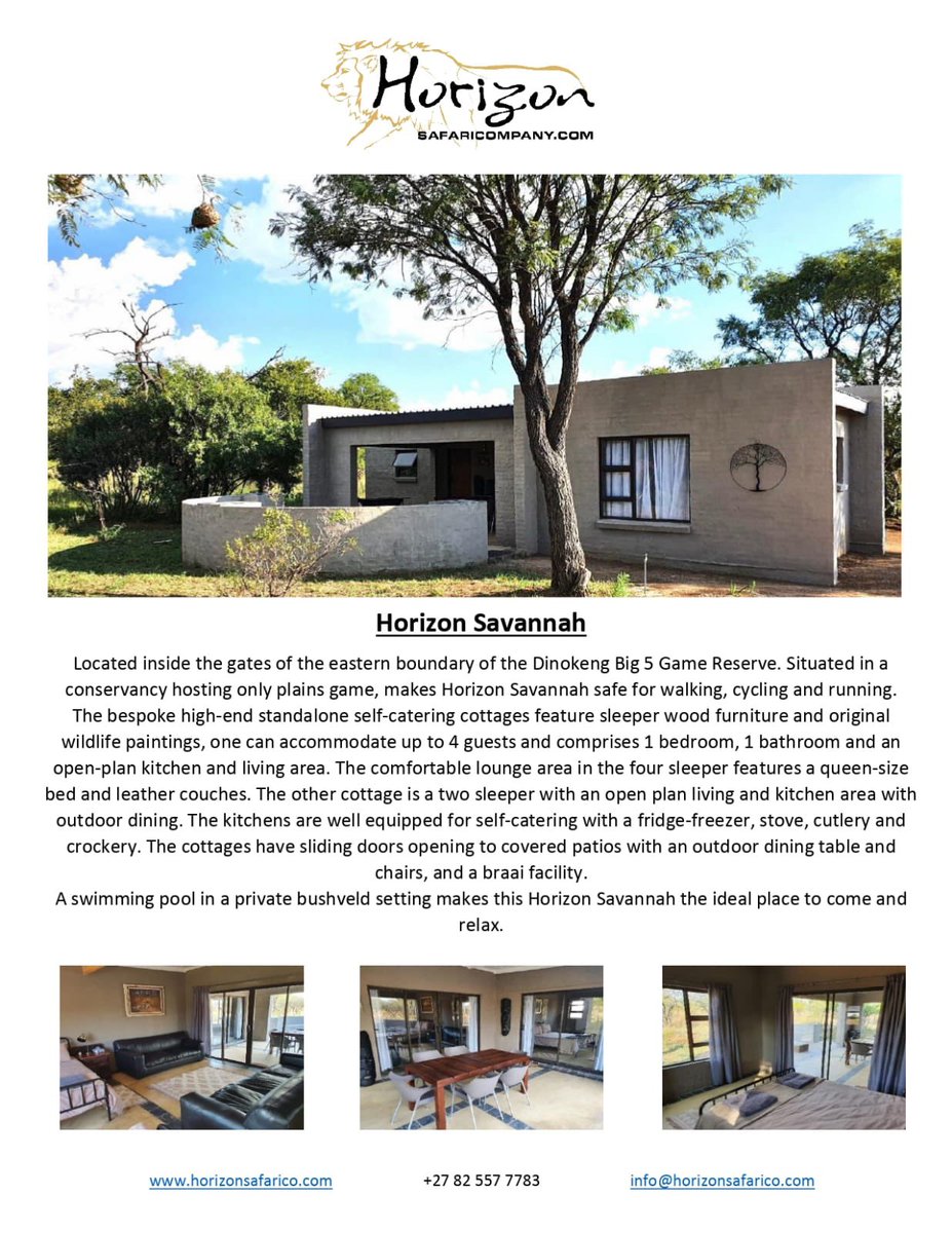 Horizon Savannah self catering cottage
#nearpretoria #weekendgetaway