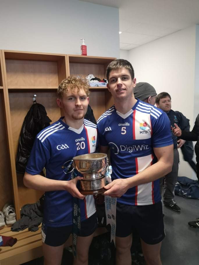 BallyheigueGAA's tweet photo. @MTUKerryGAAClub win the #RyanCup Senior Hurling title! Ballyheigue were represented by @LeaneMichael at wingback &amp; Séamie Foran who came on at cornerback. Ciarán Casey was also a member of the team but was unavailable. Well done to all involved. @radiokerrysport @Kerry_Official https://t.co/hA1HSzNOQU
