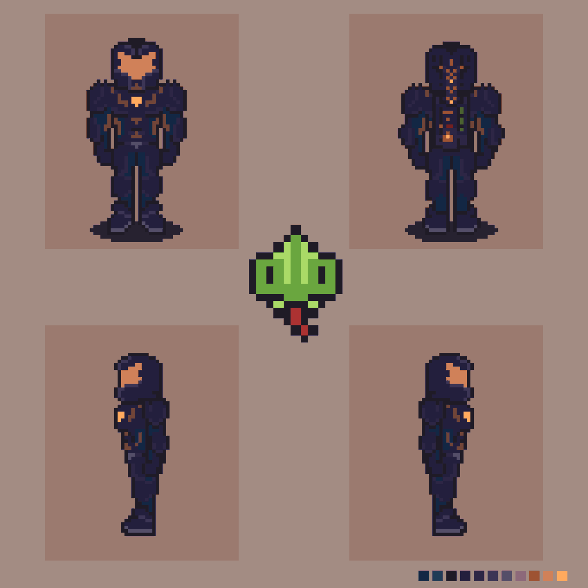 TomasFr61's tweet photo. Plantilla de Personaje Espacial para el videojuego Indie "Forgotten Crew" desarrollado por @HpTeic.
Más contenido proximamente!!

#pixelart #pixelartist https://t.co/p2dJplKq2M